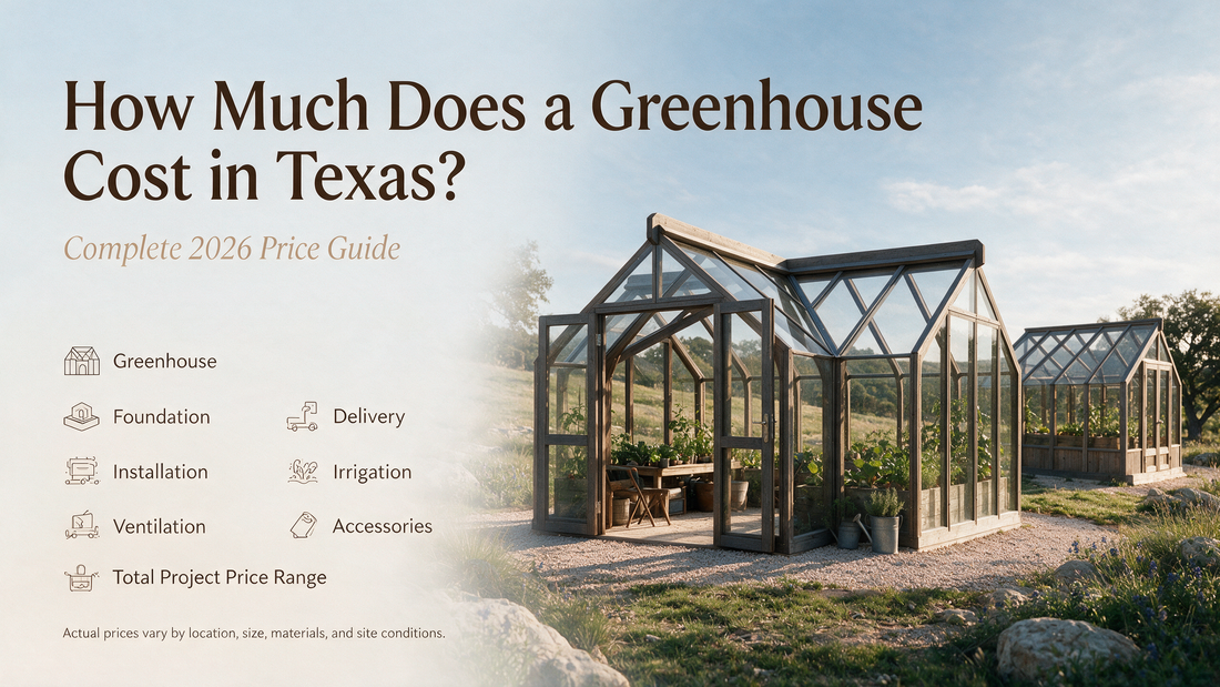 How Much Does a Greenhouse Cost in Texas? 2026 Guide