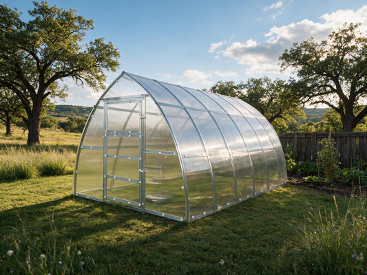 Classic Arch Polycarbonate Greenhouse