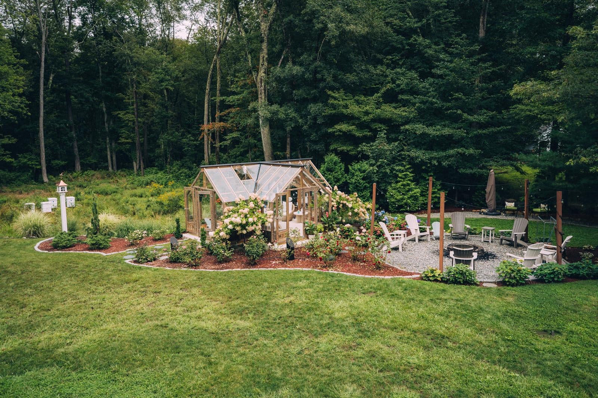 Load video: Rhode Island builder Dan shares his honest experience buying, assembling, and using the Nordwood wooden greenhouse he built for his wife.