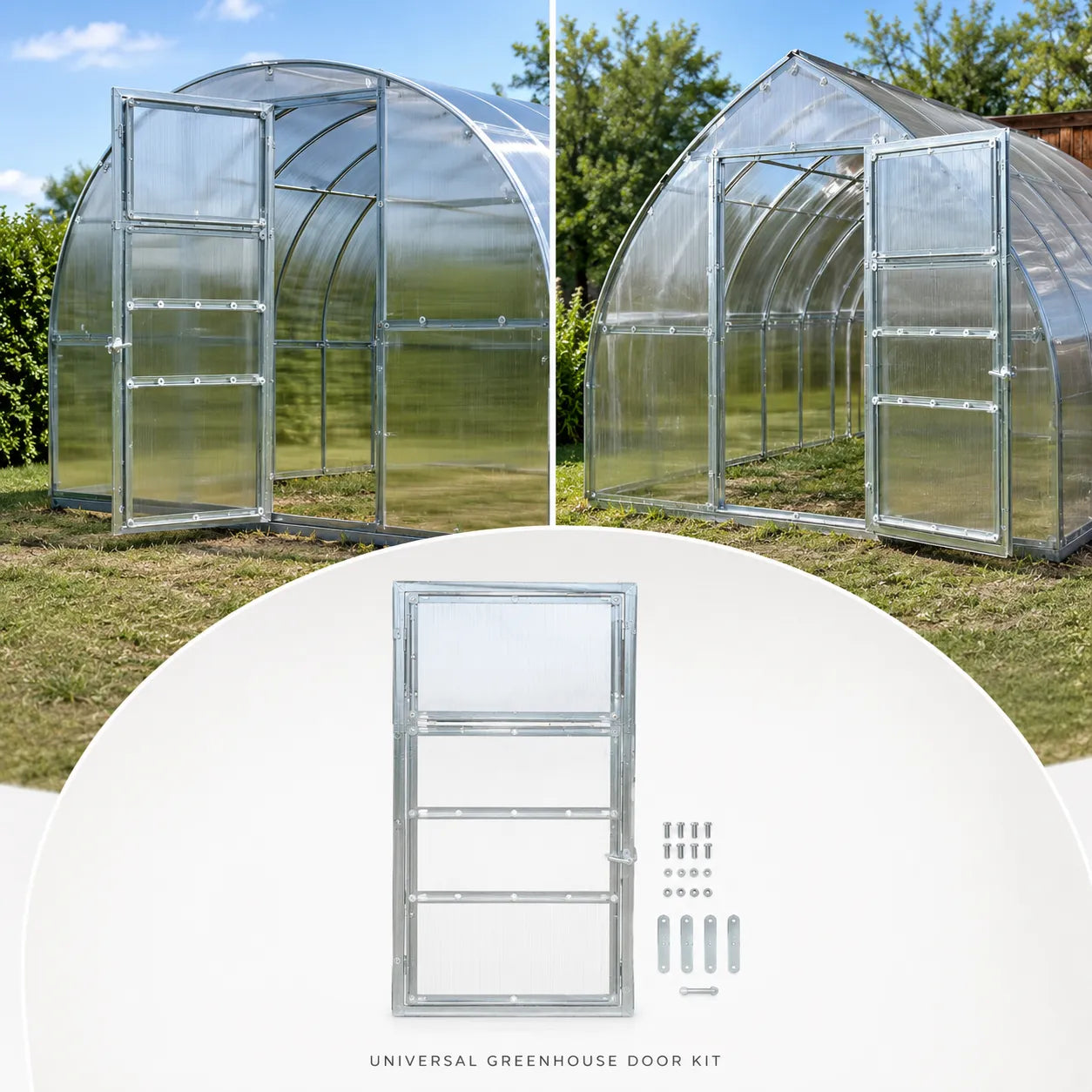 Best-Selling & Classic Arch Greenhouses Extra Door Kit