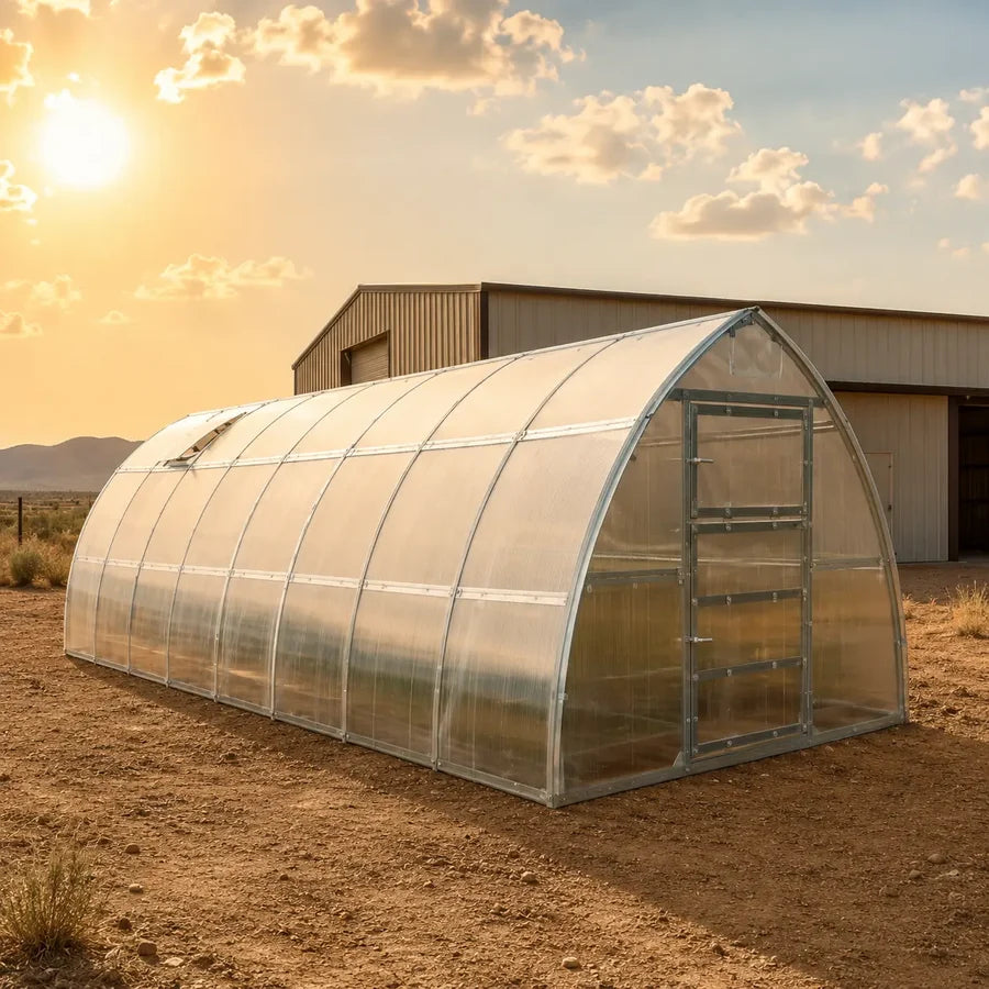 Classic Arch Polycarbonate Greenhouse