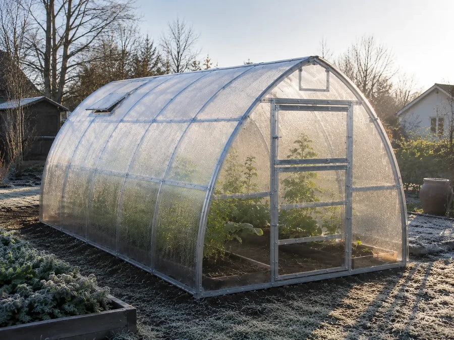 Classic Arch Polycarbonate Greenhouse