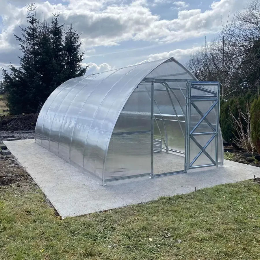 Classic Arch Polycarbonate Greenhouse