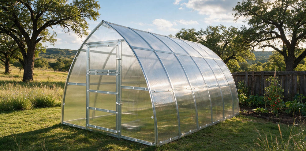 Classic Arch Polycarbonate Greenhouse