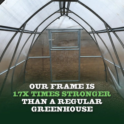 Classic Arch Polycarbonate Greenhouse