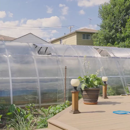 Classic Arch Polycarbonate Greenhouse